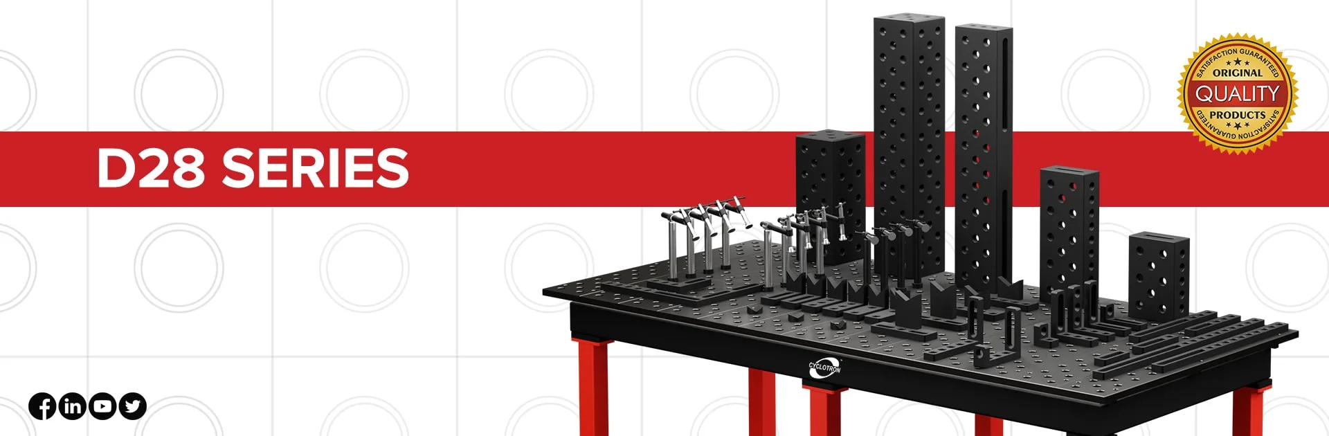 Heavy duty welding tables