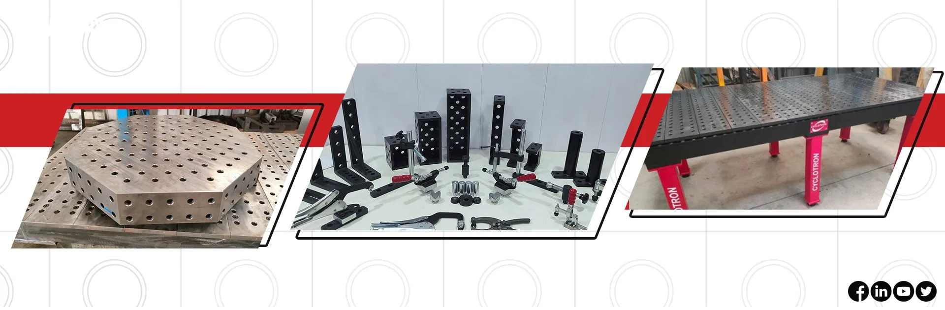 Cyclotron welding tables india