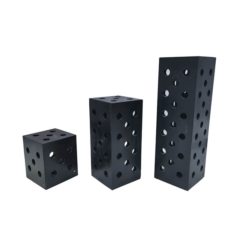 Riser blocks for clamping on cyclotron fixture tables