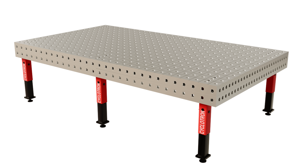 Cast iron welding table 1