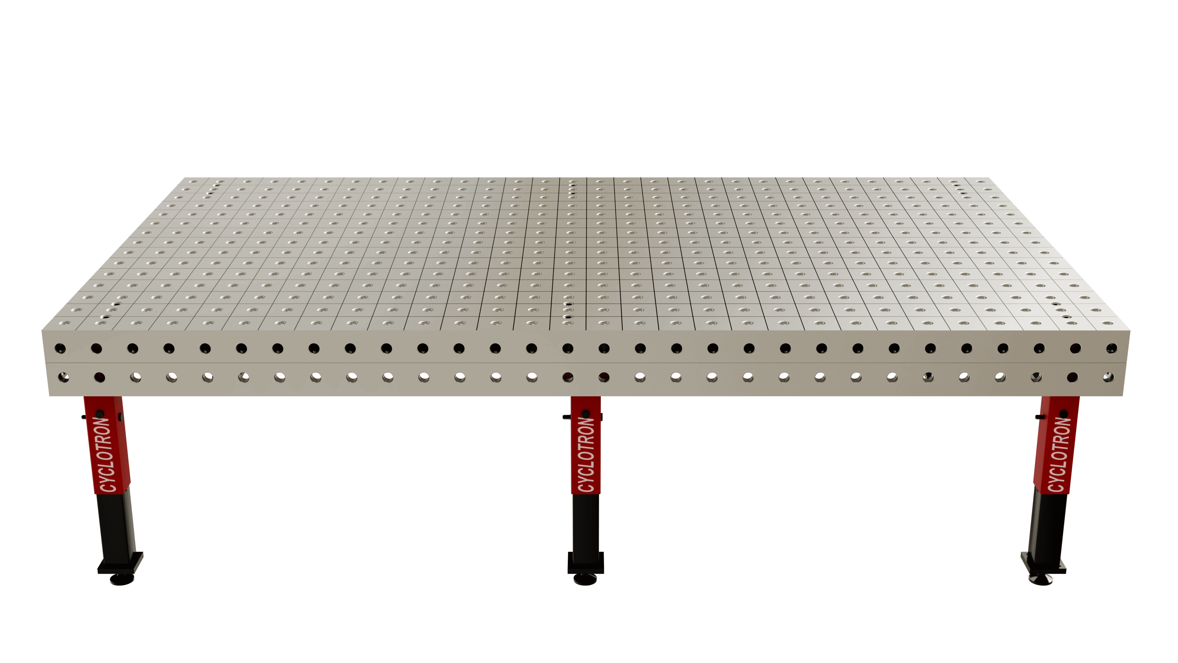 Cast iron welding table 3