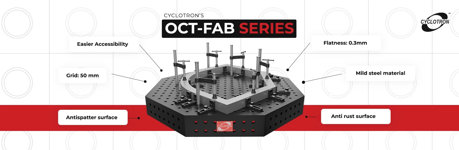 octagonal welding table 2