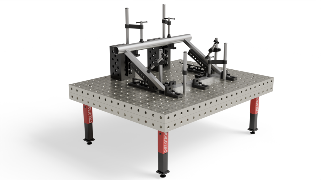 Casting welding table