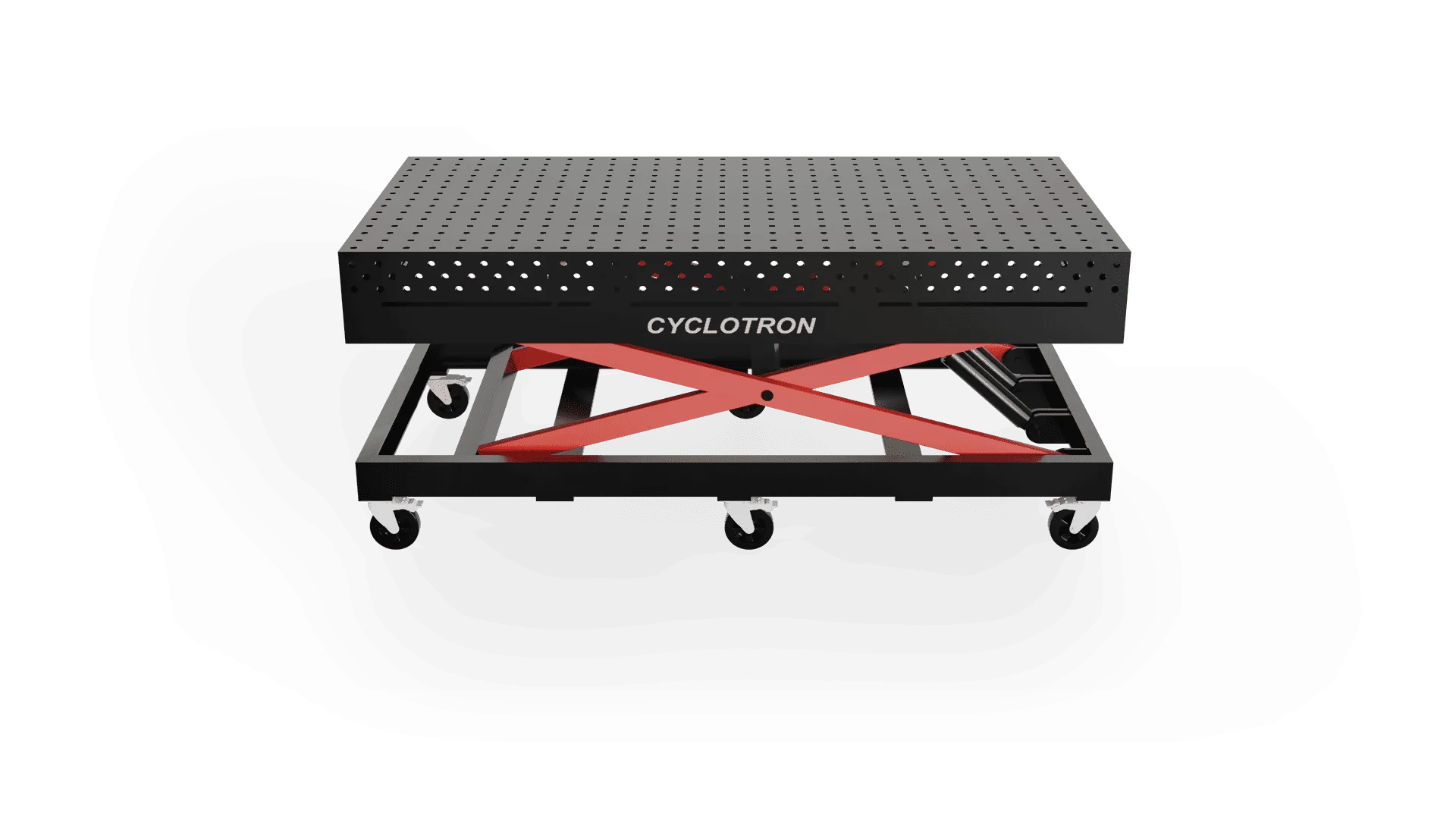 Scissor lift welding table 2