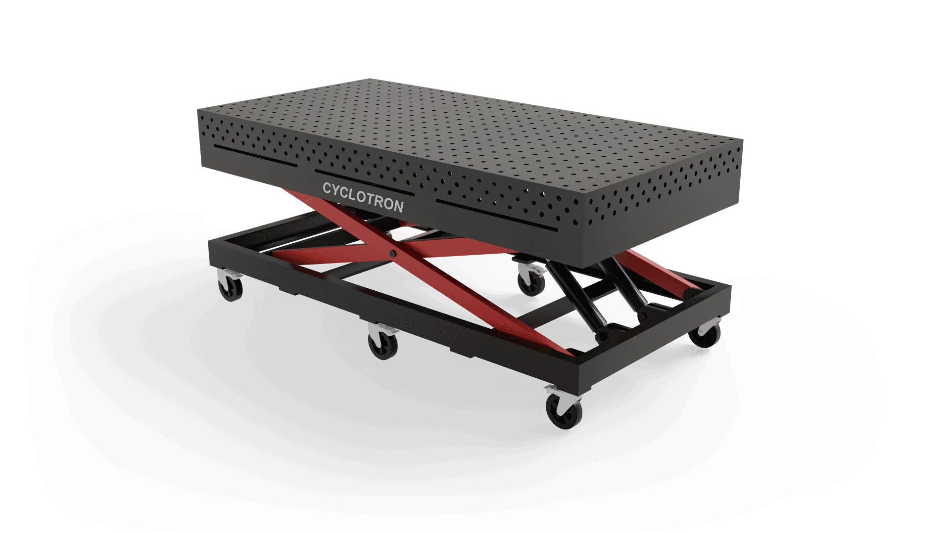Scissor lift welding table 3
