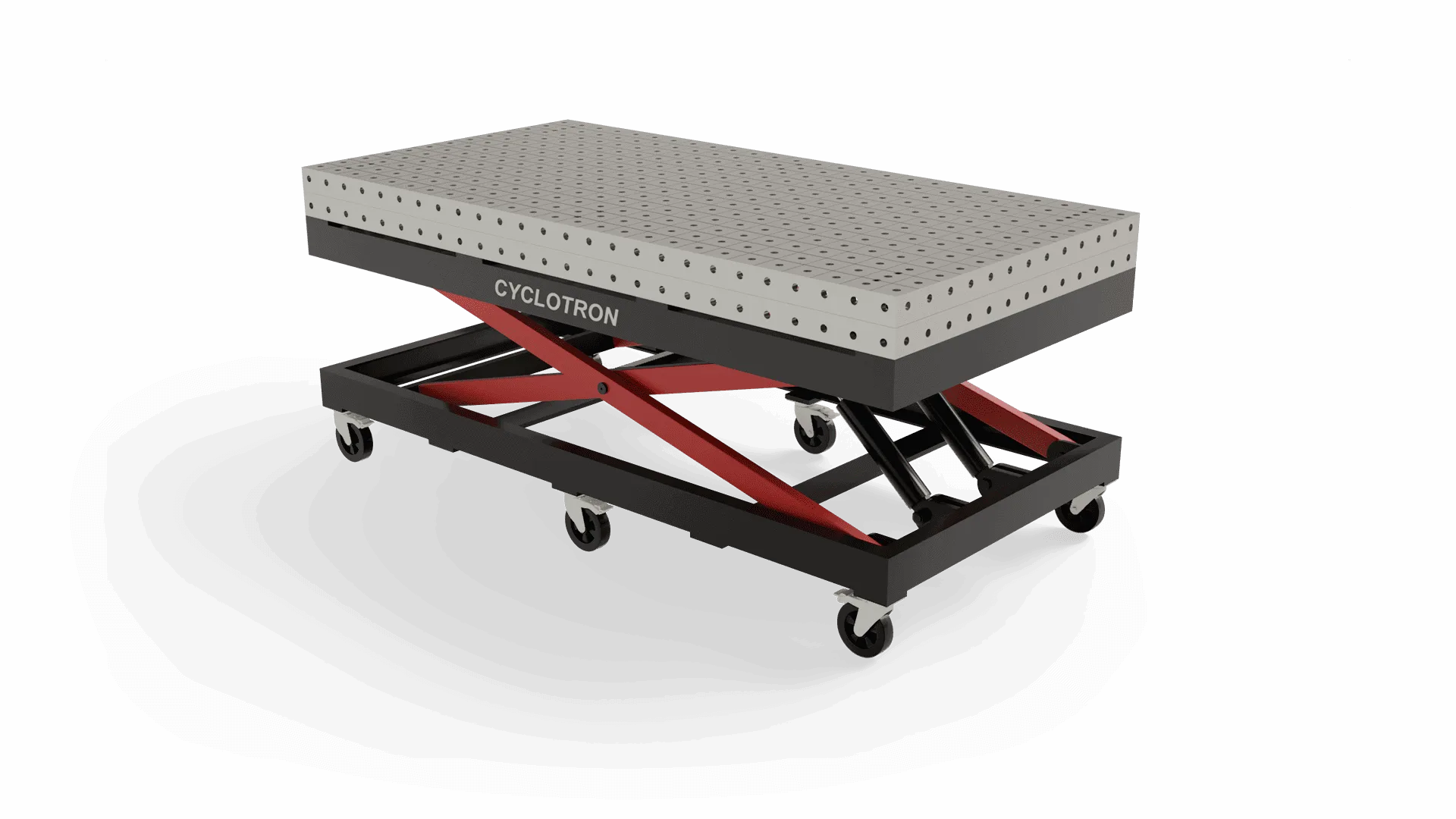 Scissor lift welding table 4