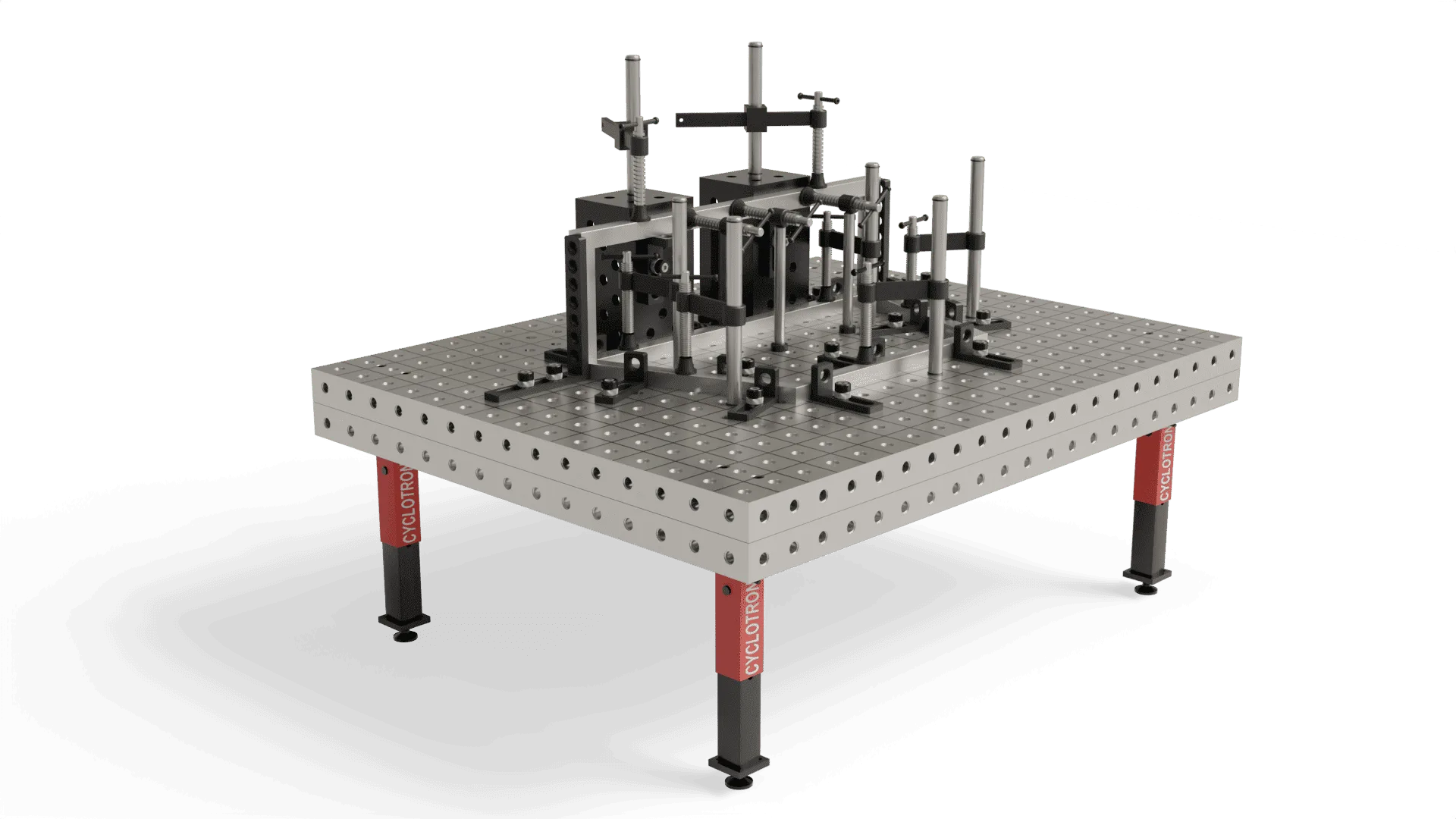 Cast iron welding table 10