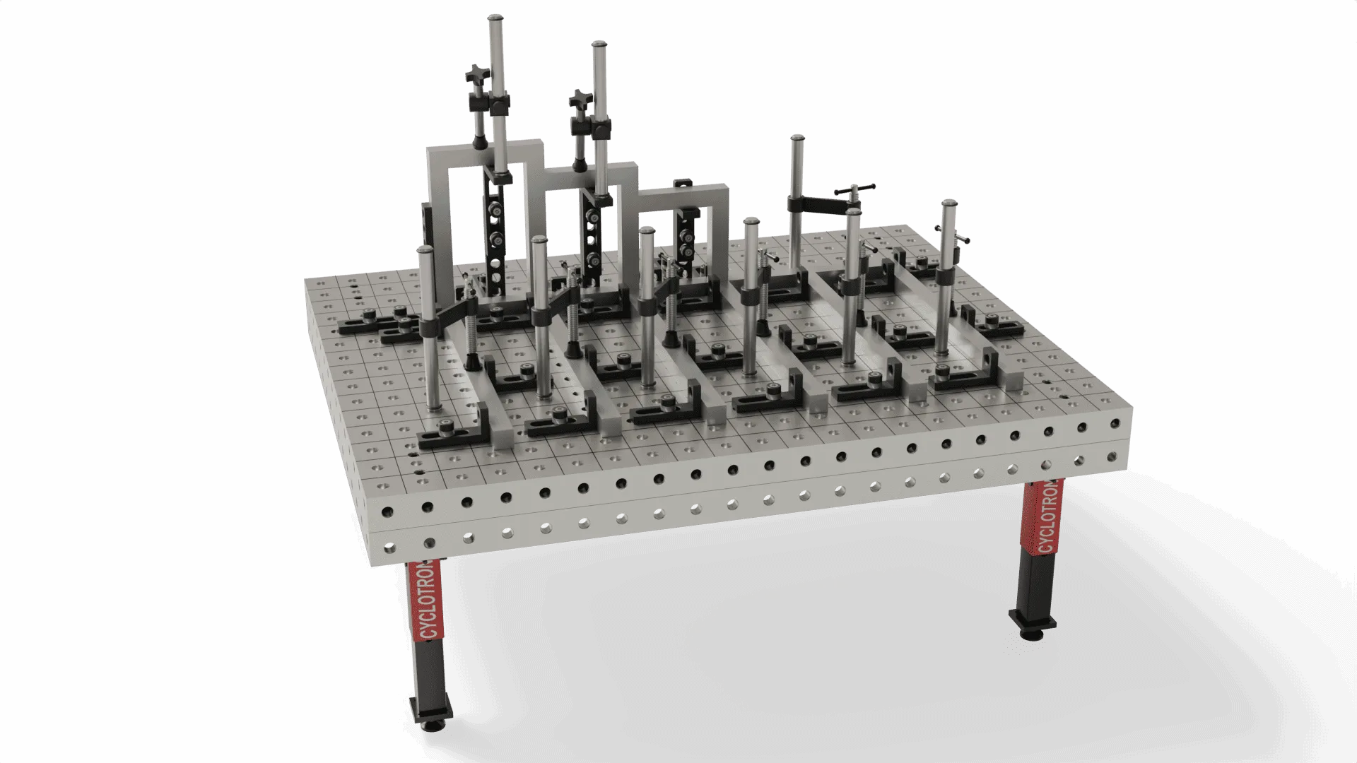 Cast iron welding table 13