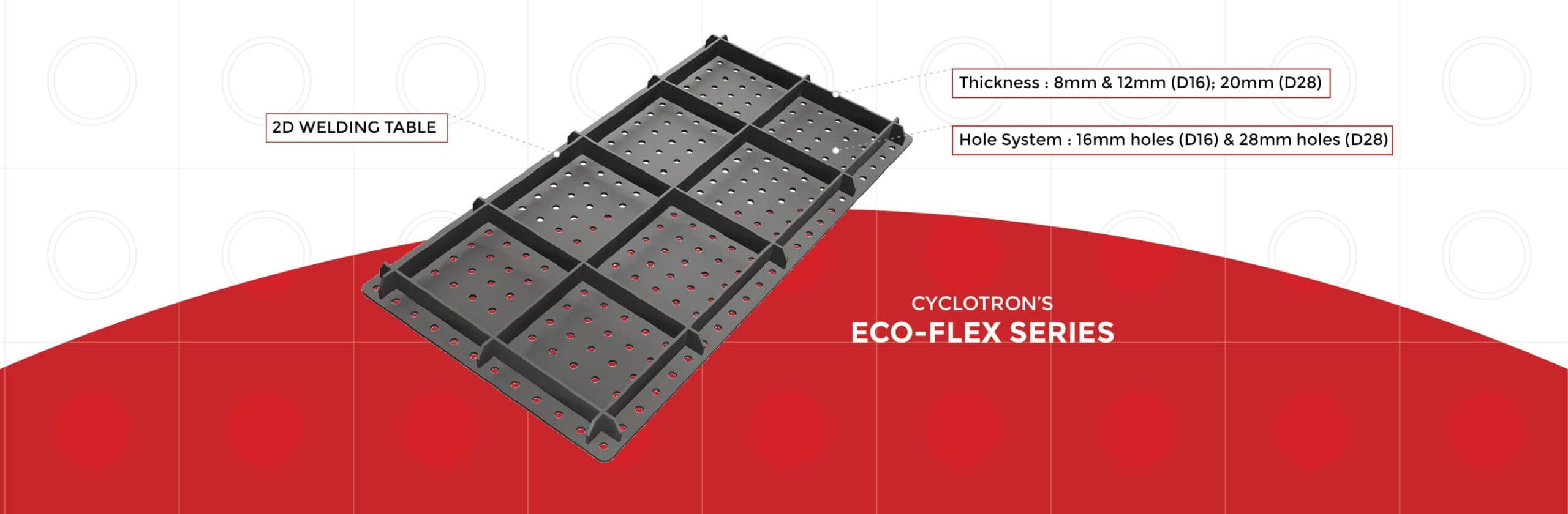 Ecoflex 2d welding table 3