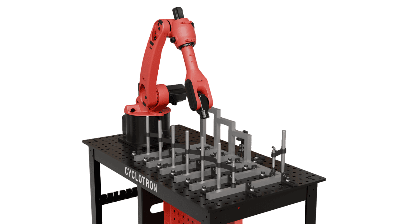 Robotic welding fixtures