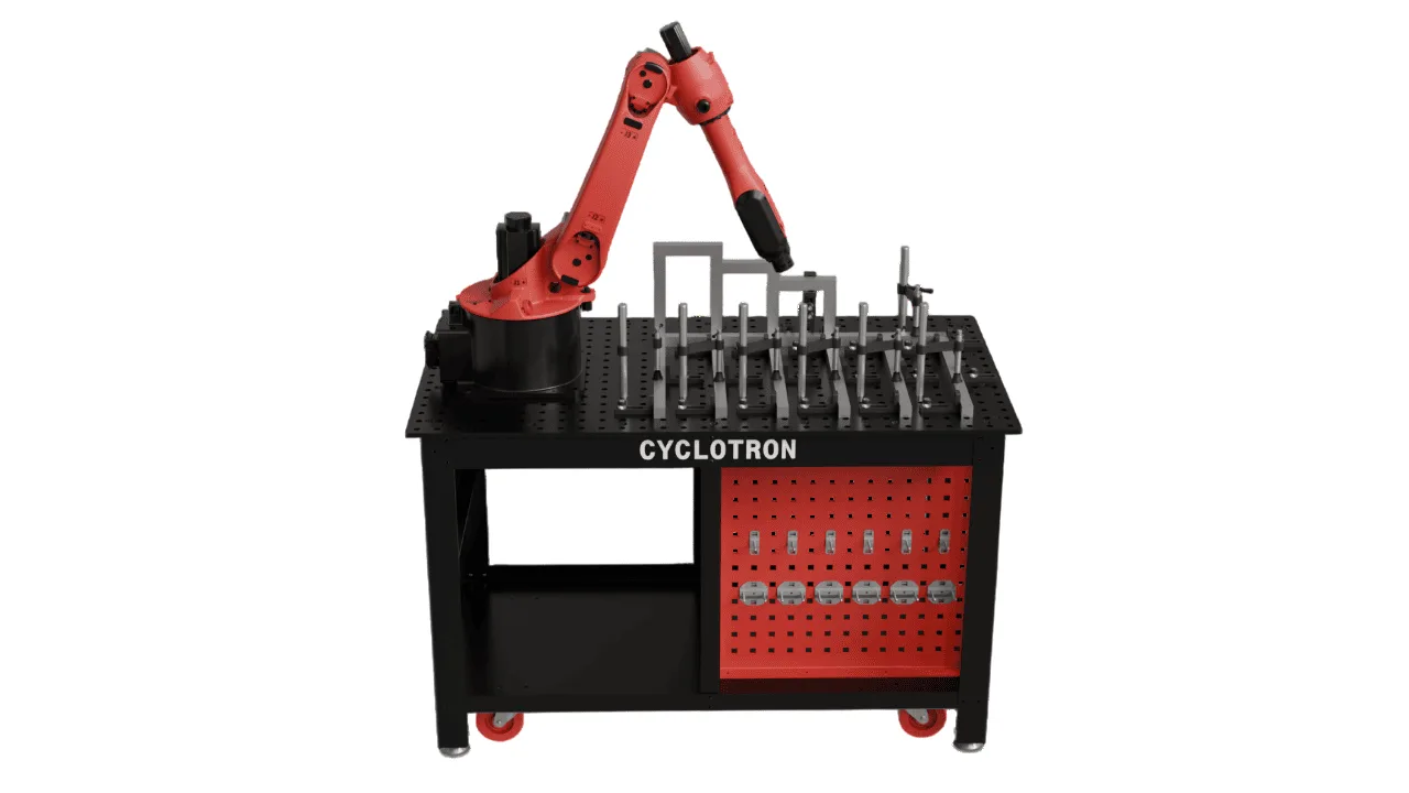 Robotic welding fixtures