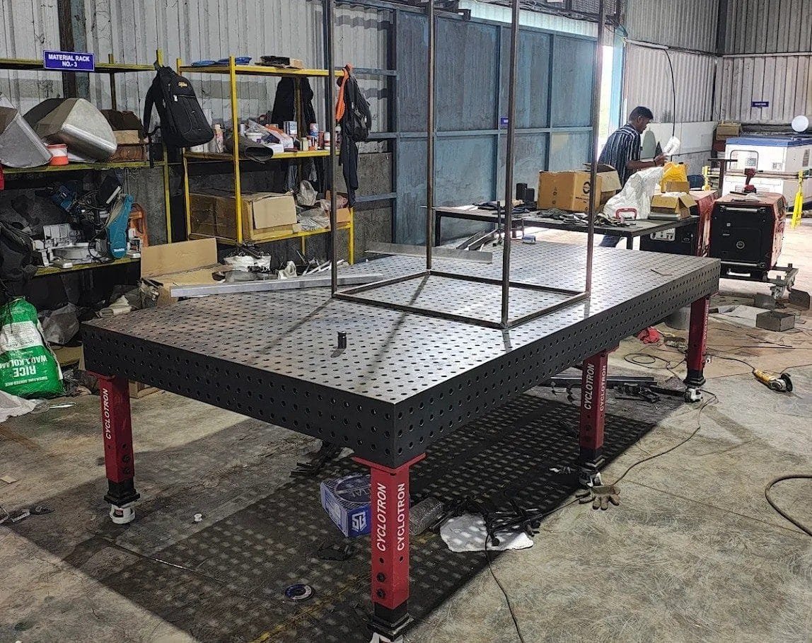 Cyclotron welding table review 3