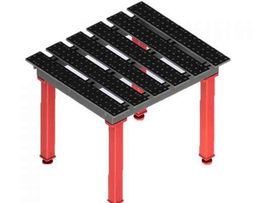 2D slotted fixture welding table (50mm)