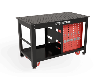 Cyclotron welding cart