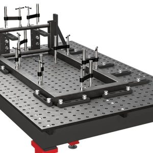 bed frame welding fixture table