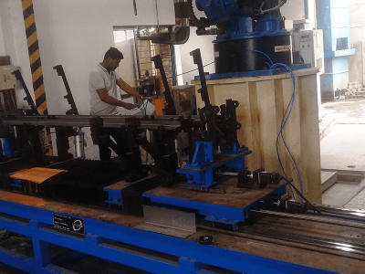 robotic welding cell